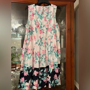 J Jill Women’s L Floral Dress